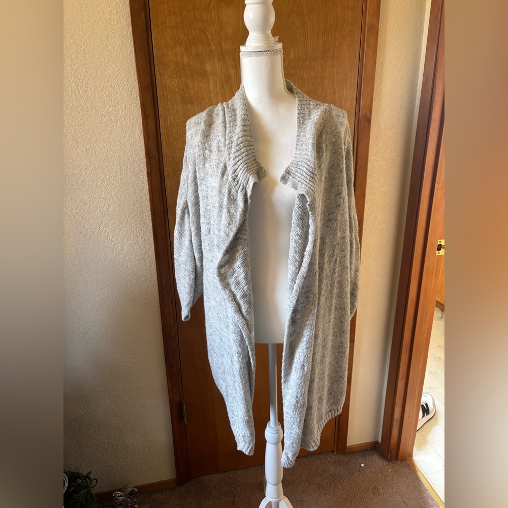 Prana Light Gray Women's Cardigan